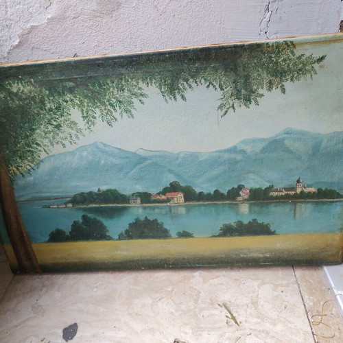 Two Russian paintings used