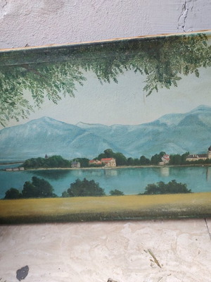 Two Russian paintings used