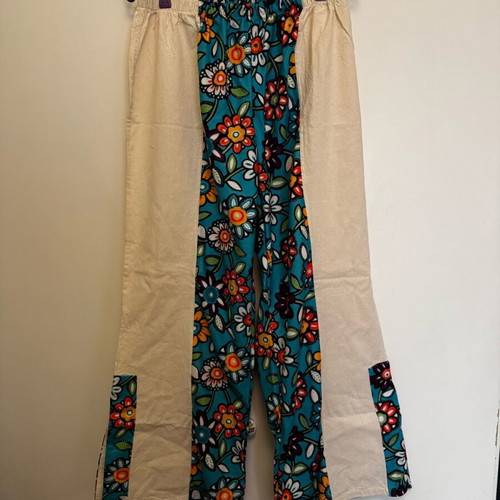 Hippies 70s carnival costume used, XL, Patras Carnival