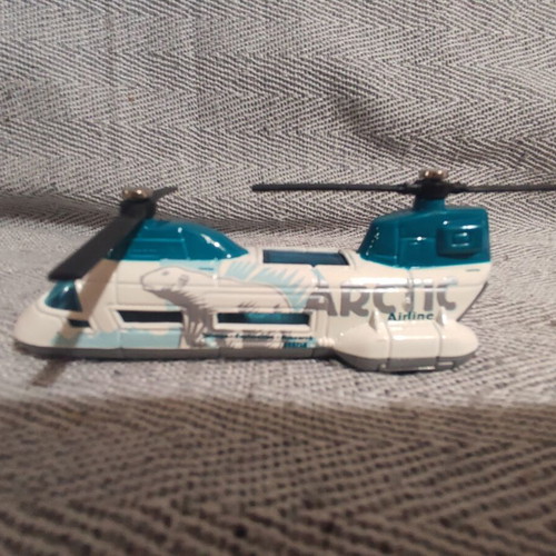 Matchbox Skybuster Arctic Transporter Helicopter used, 14 cm