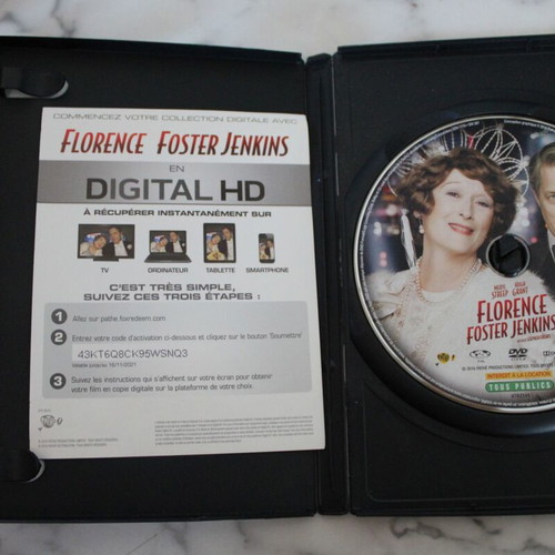 Florence Foster Jenkins DVD used