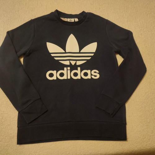 Adidas kids sweatshirt blue like new, size 158 cm