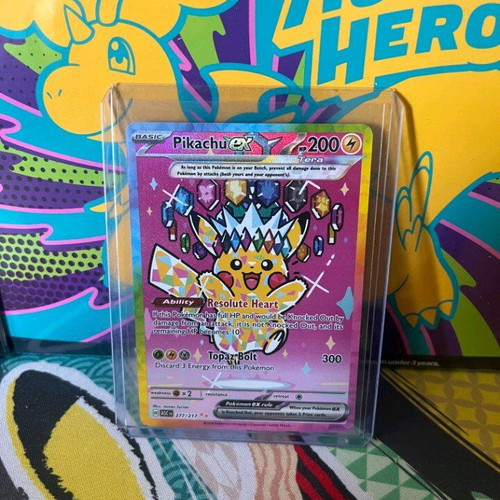 Pikachu EX 277/217 Ascended Heroes new Full Art NM/MT
