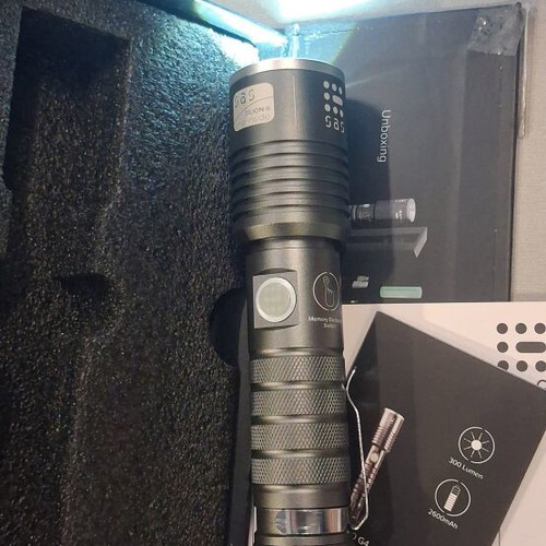 SAS Mont 500 G4 Rechargeable LED Aluminum Flashlight 400 Lumen