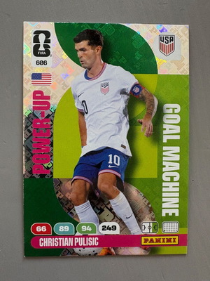 Christian Pulisic USA 606 Power Up Panini FIFA World Cup 2026 card like new