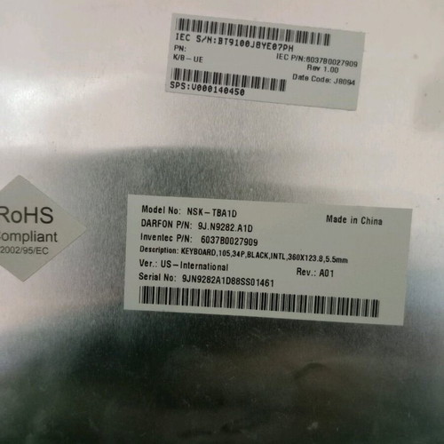 Laptop keyboard like new