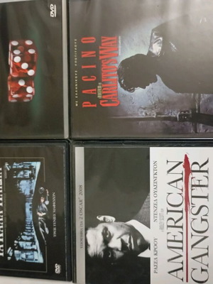 Συλλογή μαφιόζικες ταινίες DVD σαν καινούργιο με υπότιτλους