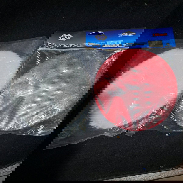 βάση με velcro για αλοιφαδόρο/τροχό 180mm  και γούνα γυαλίσματος