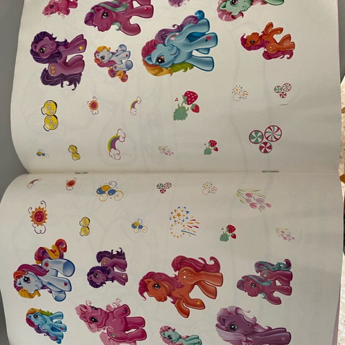 Children's book with stickers My Little Pony used