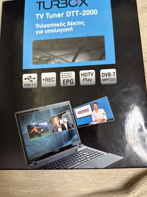Turbo-X DTT-2000 TV tuner new