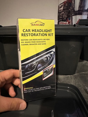 Σετ καθαρισμού φαναριών καινούργιο