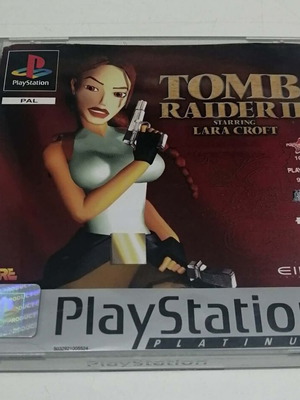 Tomb Raider 2 PS1 Platinum παιχνίδι σαν καινούργιο, αγγλικό