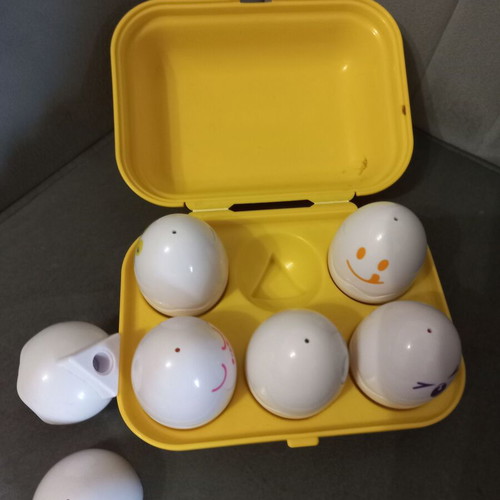 Fisher Price Laugh & Learn educational book like new with Tomy Toomies egg holder gift