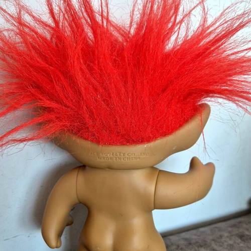 Russ Troll Efxoulis figure used, very large size with diamond