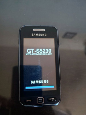 Samsung GT S5230 Star Touch Phone used, black, vintage model