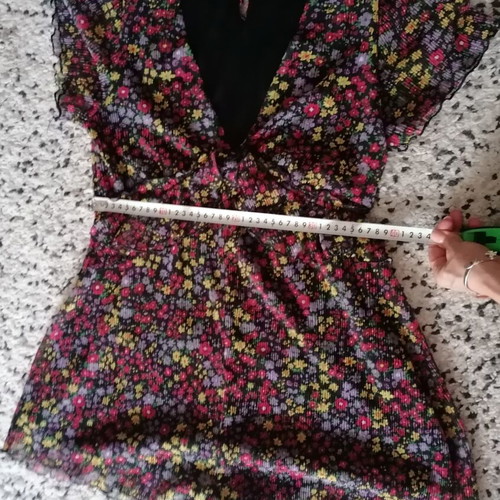 Bershka Floral Playsuit Jumpsuit like new, colorful
