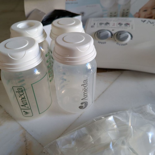 Ameda Finesse Double Electric Breast Pump used