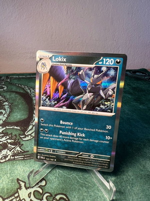 Loki's Holo PAR Pokemon Card used