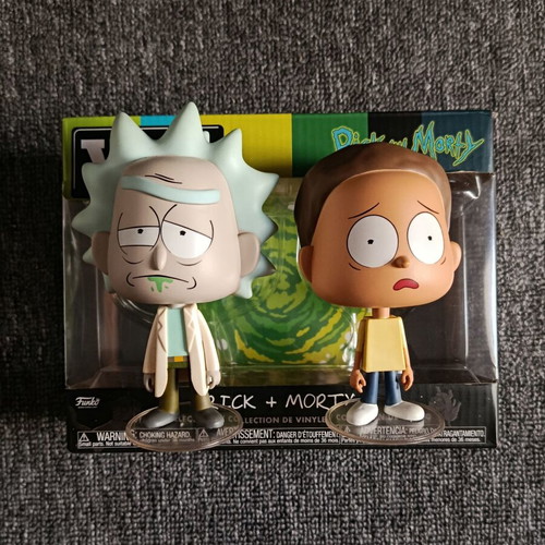 Funko Vynl Rick and Morty 2 Pack like new collectible vinyl figures