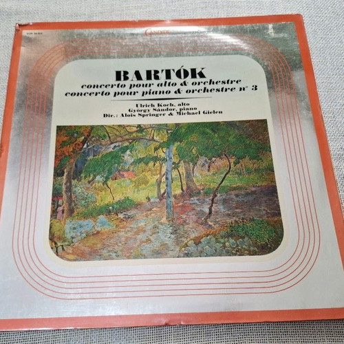 Bartók Concerto Pour Alto Et Orchestre και Piano Concerto No. 3 LP μεταχειρισμένο, κλασική