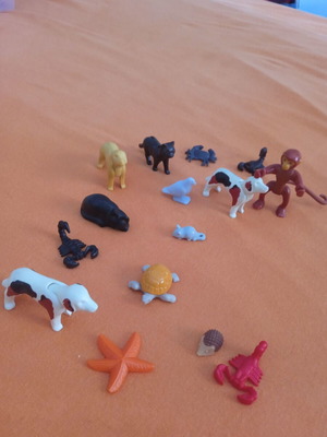 Playmobil μεταχειρισμένο σετ φιγούρες ζώων
