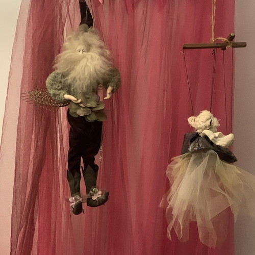 Marionettes handmade, like new