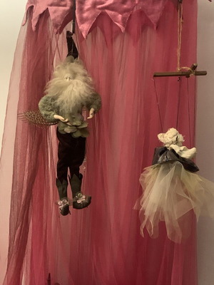 Marionettes handmade, like new
