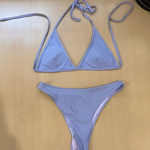 Decoro swimwear set used, size L, purple