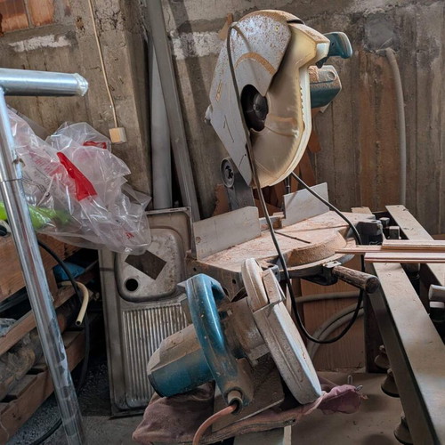Professional woodworking machines used, package
