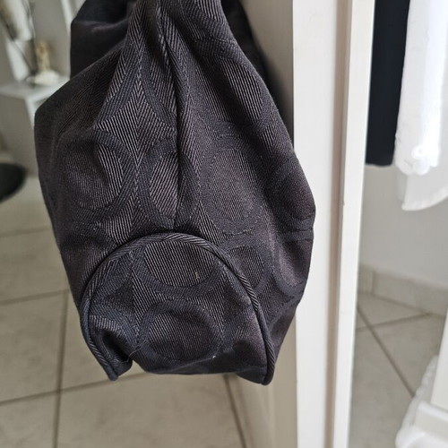 Sequoia shoulder bag used, black and gray