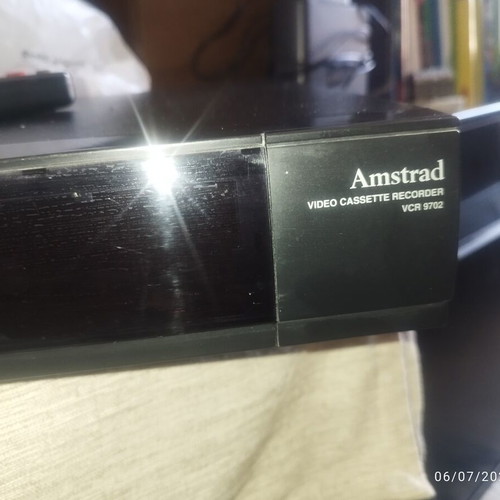 Amstrad VCR9702 VCR used, unknown condition with remote