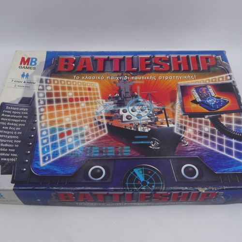 Battleship MB 1999 used naval strategy board game