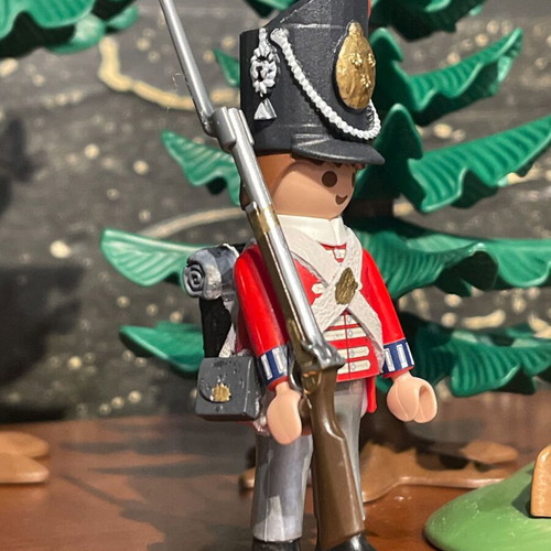Playmobil British Redcoat Soldier Waterloo Battle 1815 Custom Made New