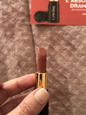 Мини червило Lancome L’absolu Rouge Drama Matte Nude ново 1,8гр