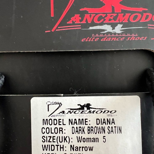 Dance shoes used, gold color, size 38.5, lightly worn