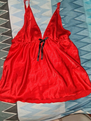 Moongirl women's tank top like new, red, size L