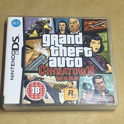 Grand Theft Auto Chinatown Wars Nintendo DS game