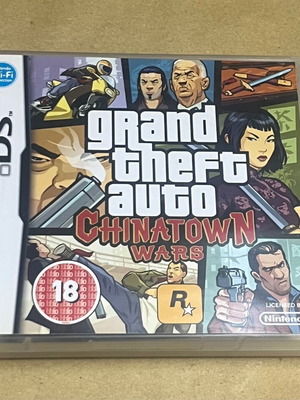 Grand Theft Auto Chinatown Wars Nintendo DS game