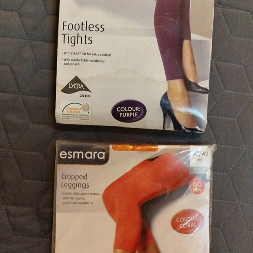 Esmara leggings new, pack of 2 pieces