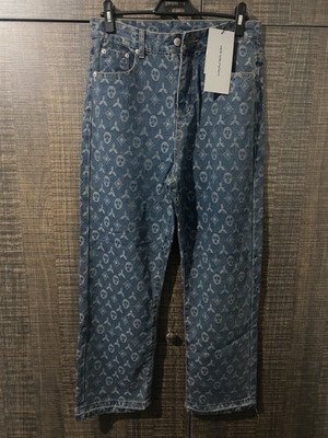 Straight-leg jeans new, blue, size M / 38 / 10