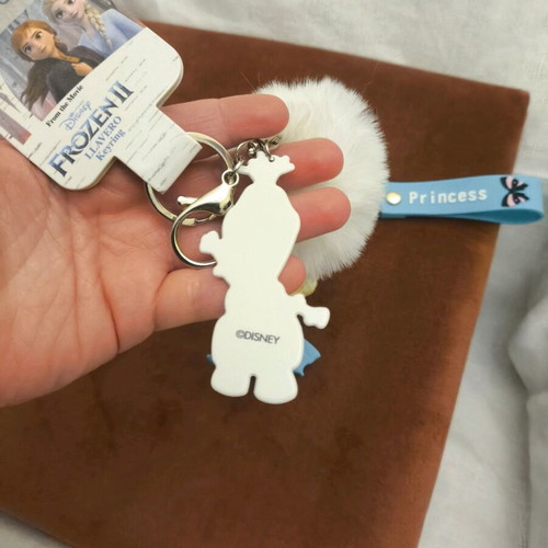 Frozen Disney Elsa Anna Olaf keychain set new with tags