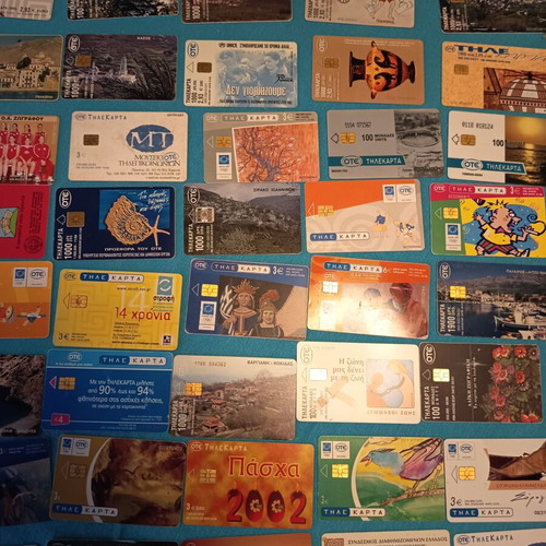 Phone cards and chronocards collection like new, about 150 pieces