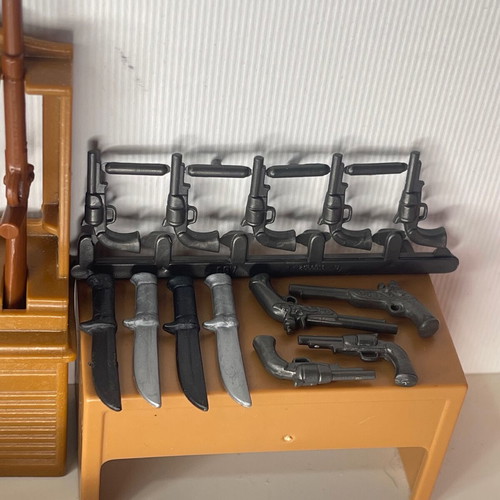 Playmobil western parts used for gun shop