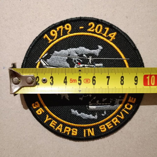 Patch for 35 years of service of AB-212 ASW new