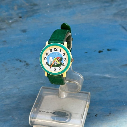 Vintage Condor children's watch green