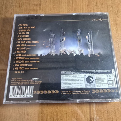 Wild Dances CD by Ruslana used, Eurovision 2004 winner