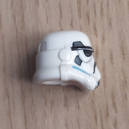 Lego Star Wars Stormtrooper Minifigure Helmet like new