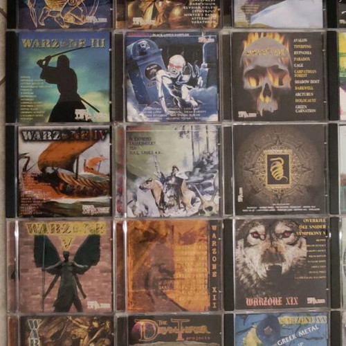 Metal Invader and Rock Hard CDs like new, collection of 58