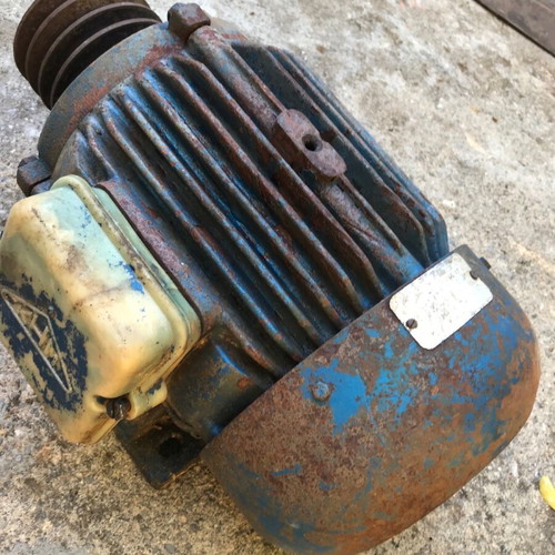 Electric motor used 8 hp 2900 rpm three-phase