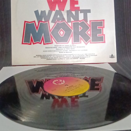 Plaza We Want More vinyl record used in good condition
